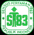 1963 Sensus pertanian pertama. Cakupan wilayah: daerah perdesaan di seluruh Indonesia, kecuali Irian Jaya (Papua). Satuan wilayah sensus terkecil adalah lingkungan.