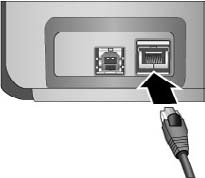 Jaringan ethernet dengan akses internet melalui modem dial-up Komputer dan printer saling berkomunikasi, membentuk jaringan yang sederhana, melalui hub.