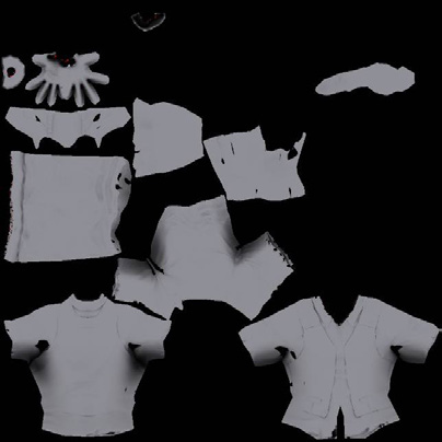 Penambahan efek kedalaman pada model karakter 3D low-poly dapat dilakukan de- High-poly Gambar 10.