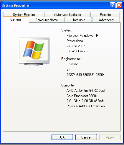 81 Buka System Properties dengan menggunakan tombol Windows +