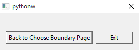 Gambar 11 Keadaan Akhir Program dibuat sehingga user hanya dapat memasukkan angka pada halaman Input Boundary, user tidak