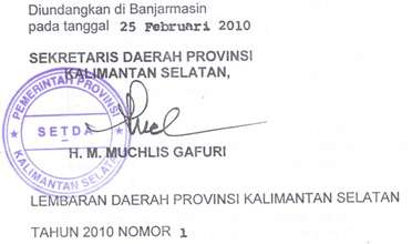(2) Pada saat Peraturan Daerah ini mulai berlaku, maka Peraturan Daerah Propinsi Daerah Tingkat I Kalimantan Selatan Nomor 4 Tahun 1998 tentang Penyertaan Modal Daerah pada Pihak Ketiga (Lembaran