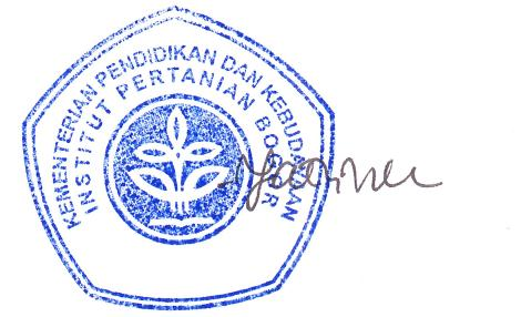 25. Ketetapan Majelis Wali Amanat Institut Pertanian Bogor Nomor 17/MWA- IPB/2003 tentang Anggaran Rumah Tangga Institut Pertanian Bogor sebagaimana telah diubah dengan Ketetapan Majelis Wali Amanat