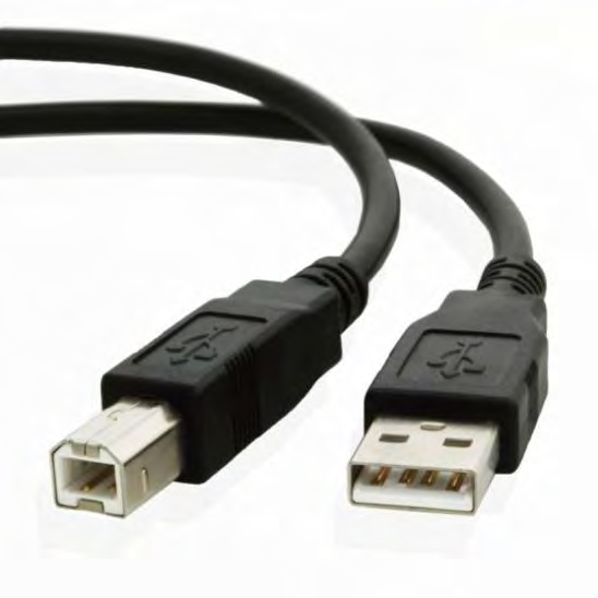 3.2.6. Kabel USB Kabel USB adalah sebuah kabel serabut yang digunakan untuk menghubungkan perangkat luar kedalam CPU atau dengan komputer.