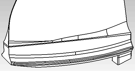 model yang kompleks antara lain pangkal bilah (root), ujung bilah (tip), leading edge dan trailing edge bilah seperti yang ditunjukkan pada gambar 3.6. Gambar 3.