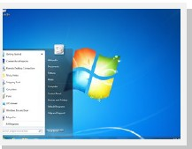j) Windows 7 Gambar 9. Desktop Windows Vista Windows 7 merupakan gabungan Windows XP dan Windows Vista, Windows 7 memiliki performa yang lebih baik dari Windows Vista.