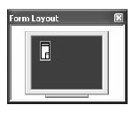 Gambar: Tampilan Window Form Layout h) Window Immediate Berguna untuk mencoba beberapa instruksi program pada windows ini.