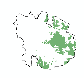 Berikut merupakan gambar luas area tanaman padi tiap kecamatan (a) (b) (c) (d) Gambar 4.