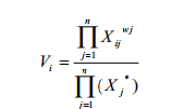 dimana : S : Preferensi alternatif dianologikan sebagai vektor S X : Nilai kriteria W : Bobot kriteria/subkriteria i : Alternatif j : Kriteria n : Banyaknya kriteria dimana W j = 1.