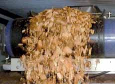 Pengeringan zat padat dari Separator (Pemisah) Produk kering sangat cocok digunakan sebagai bahan bakar serta sebagai alas pada peternakan hewan perah.