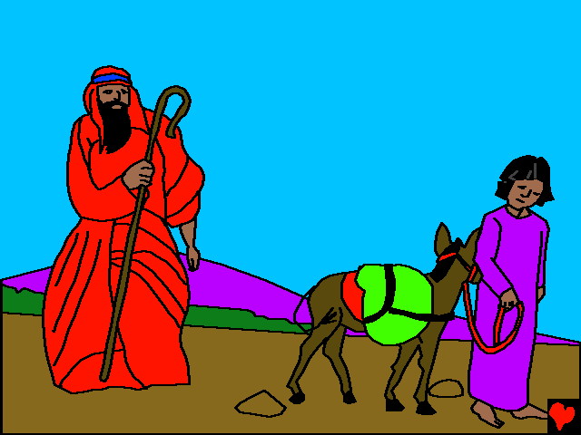 Musa kembali ke Yitro, meringkas