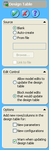 Langkah selanjutnya adalah membuat Design Table, pada menu pulldown, klik Insert, pilih Design Table, pada