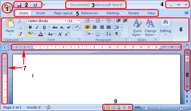 Panduan Praktik Microsoft Word 2007 Perangkat lunak aplikasi pengolah kata adalah perangkat lunak khusus yang menangani permasalahan yang berkaitan dengan angka, seperti pembuatan dokumen teks,