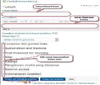 Tahapan Tambah Forum Edit Forumss