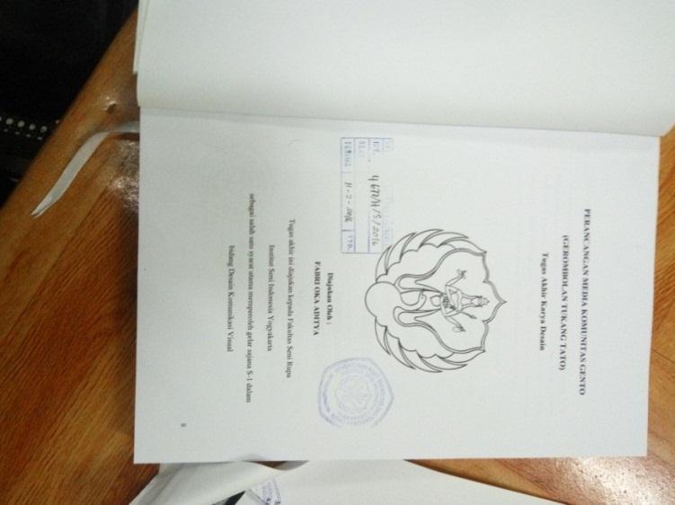 Dokumen Pribadi dari UPT Perpustakaan ISI Yogyakarta