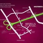Peta Lokasi Perumahan Sevilla Park