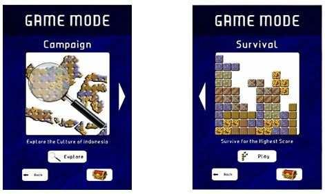 5 jenis game Campaign dan pemain juga dapat melihat penjelasan detail dari barang-barang