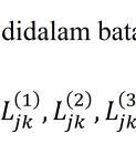 Setelah melakukan langkah penghitungan diatas untuk mendapatkan jaminan terbangunnya suatu matriks korelasi maka masing-masing nilai harus berada didalam batas interval berikut: Contoh 4.2.