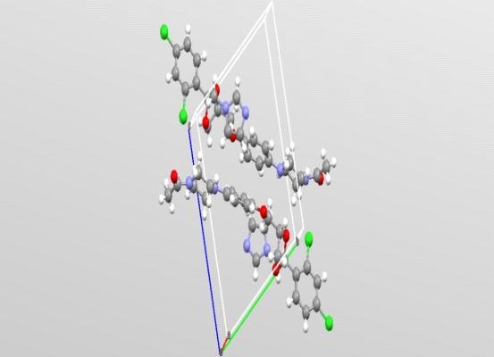 Gambar 4 Muatan (charge) pada struktur Asam Adipat Struktur kristal KTZ dan kokrital KTZ-AD diperoleh dari Open Crystallography Database yang kemudian