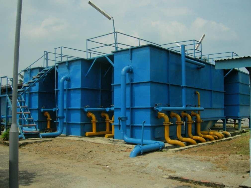 d. Instalasi Pengolahan Air Instalasi pengolahan air di PDAM Tirta Bulian Tebing Tinggi adalah pengolahan lengkap sebanyak 3 unit dengan kapasitas desain 20 l/det/unit yang terdiri dari bangunan plat