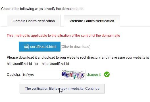 Terbaik 5 Nah terdapat 2 jenis verifikasi ssl yaitu verifikasi melalui email atau verifikasi menggunakan file yang di upload pada public_html hosting.