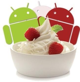 18 5. Android versi 2.2 Froyo (Frozen Yogurt) Gambar 2.5. Android versi 2.2 Froyo Pada gambar 2.5. Android Froyo dirilis pada 20 mei 2012.