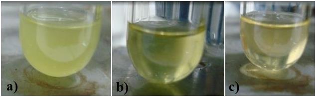 Flavonoid Uji flavonoid ini dilakukan dengan menggunakan 3 macam pereaksi, yaitu HCl pekat dengan serbuk Mg, H2SO4 2N, dan NaOH 10%. Gambar 26.