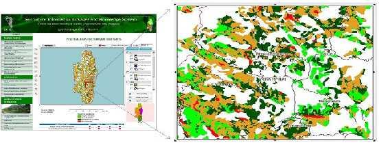 Gambar 1. Pengembangan web GIS untuk sumber daya alam dengan MapServer Sumber: Singh, dkk.