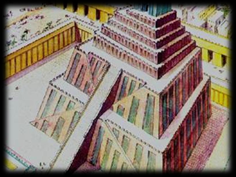 Etemenanki Babylonian ziggurat yang bernama Etemenanki dinobatkan sebagai pondasi dari surga dunia.
