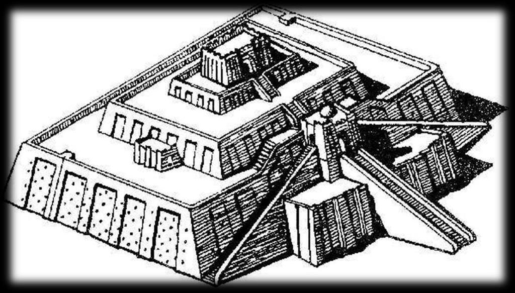 Ziggurat of Urnamu Salah satu lambang kesombongan manusia pada masa