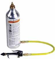 Manifold Compound and pressure gauge 3-pc 8ft charging hoses Working pressure 500psi, burst 2500psi Designed to