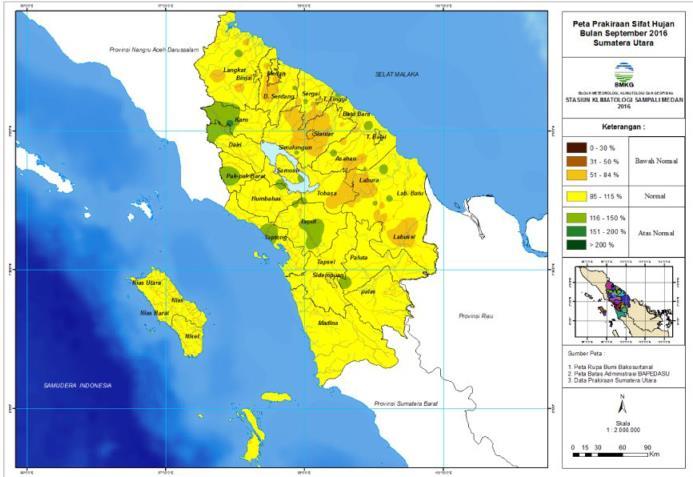 Sumber: BPS Provinsi Sumatera Utara, diolah Tabel 1.4 Perekonomian Sumatera Utara Sisi Penawaran Indikator Makro 2014 2015 2016 IV Total I II III IV Total I II III Arah PDRB (%,yoy) 4.7 5.2 4.8 5.1 5.