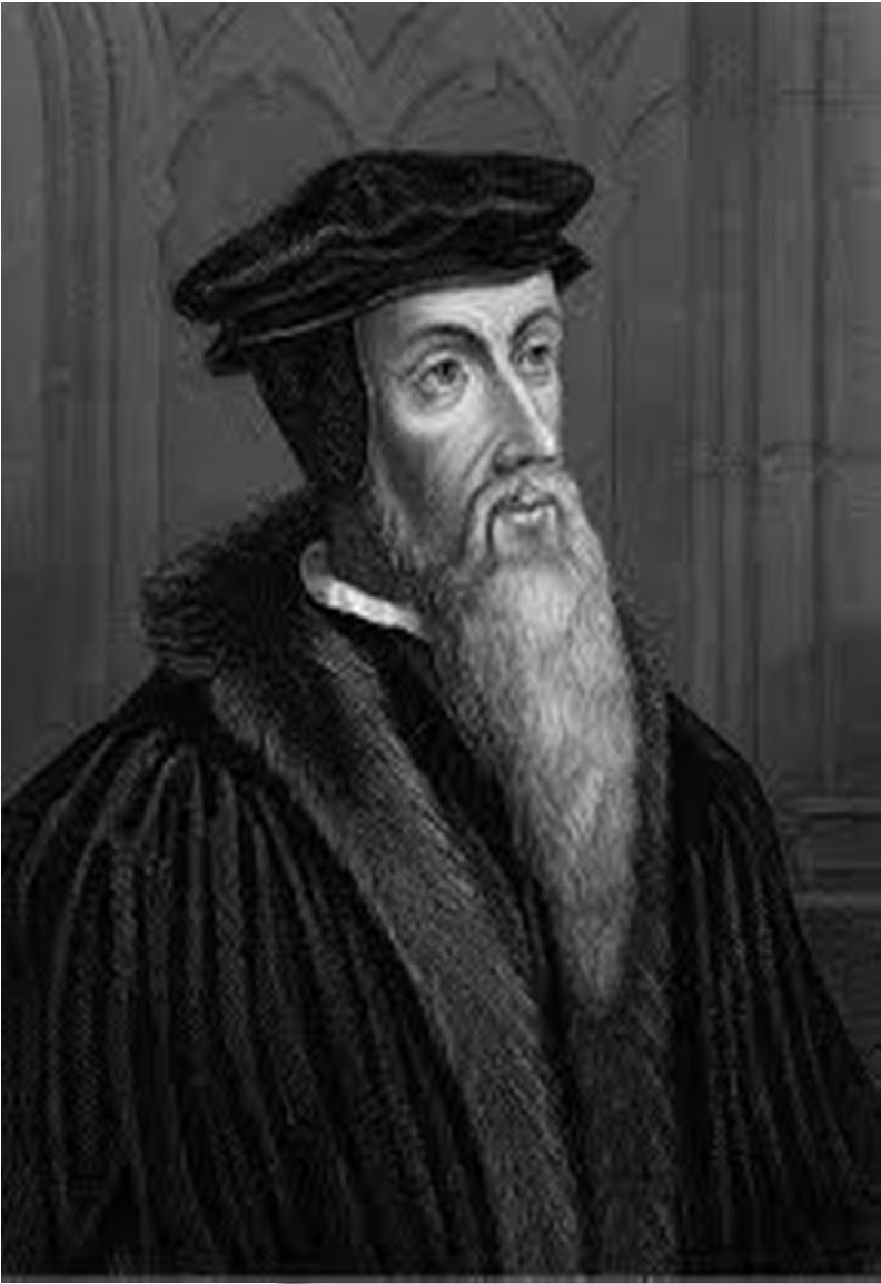 MODUL 5 Tokoh Gerakan Pembaruan Geraja (Reformasi Gereja) Yohanes Calvin (bahasa Inggris: John Calvin; bahasa Perancis: Jean Calvin, nama lahir: Jehan Cauvin (Jean Chauvin); lahir di Noyon, Picardie,