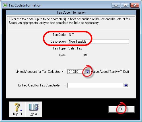 (kiri bawah), pilih kode pajak N-T. klik OK Lanjutkan dengan memilih Purchases Klik tombol Terms, pilih kode pajak N-T.