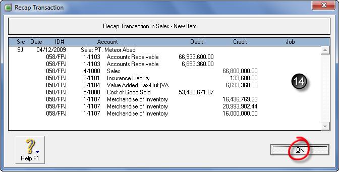 116 MYOB Accounting Versi 18 Dokumen 9006 Penjualan Kredit Transaksi ini mencatat penjualan barang kepada PT.