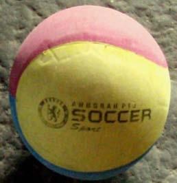 29 menggunakan bola yang terbuat dari plastik yang dilapisi spons, siswa akan merasa nyaman ketika menggunakannya dan siswa tidak akan takut terkena bola. Gambar 8.