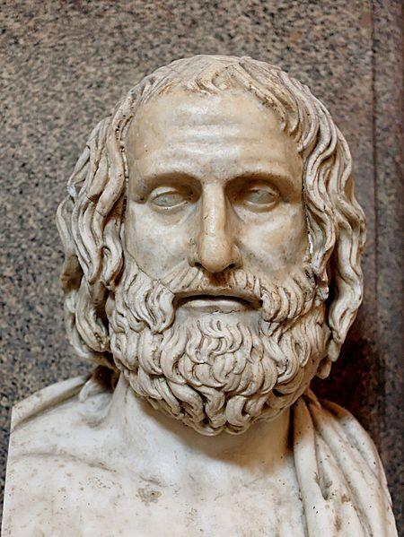Para sejarawan kuno berpendapat bahwa Euripides menulis sembilan puluh lima drama, meskipun empat di antaranya mungkin ditulis oleh Kritias.