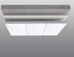 Izvođenje je vrlo jednostavno; izolacione ploče se samo lepe za tavanicu i ne sidre u beton, pa iz tog razloga nije potrebna završna