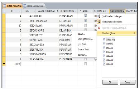 Hubungan (Relation) Antar-Tabel Tutup semua tabel atau query yang masih aktif. Berikutnya pilih ribbon Database Tools.