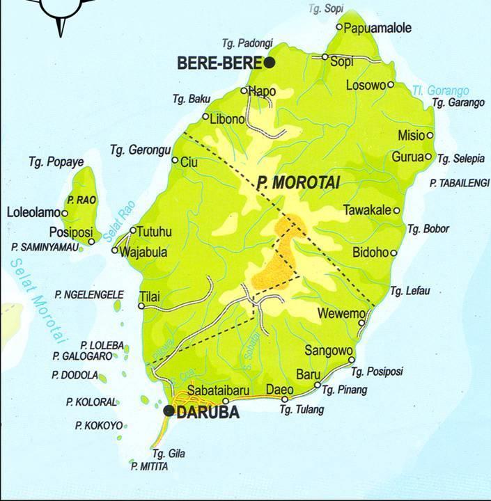 KAWASAN PULAU MOROTAI Dalam pengembangan ekonomi nasional, Kawasan Pulau Morotai telah dicanangkan sebagai Kawasan Ekonomi Khusus (KEK), untuk itu dengan memacu pada Strategi Pembangunan Perkebunan