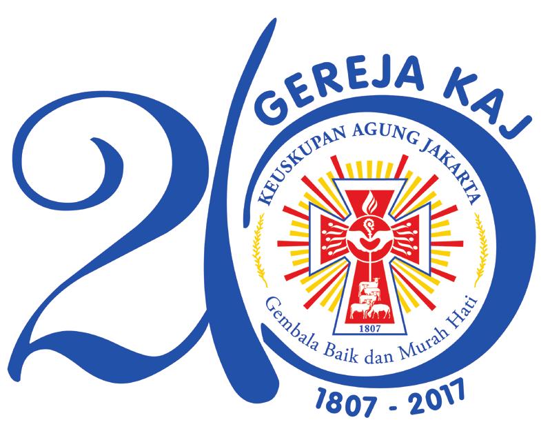 Berita KAJ Filosofi Logo 210 Tahun Gereja KAJ Pada tahun 2017 ini Gereja Keuskupan Agung Jakarta merayakan 210 Tahun Gereja Katolik di Jakarta.