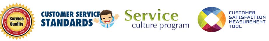 Service Leadership Service Leadership (SL) adalah suatu lembaga konsultasi dan pelatihan manajemen yang berfokus pada peningkatan mutu layanan (Service Quality), Kepemimpinan ( Leadership) dan
