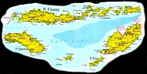Letak Geografis : 8 0-12 0 LS dan 118 0-125 0 BT Jumlah Pulau : 1.