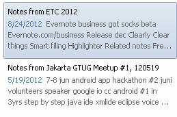 Yang menarik jika Anda membuat catatan, Evernote juga bisa membantu Anda dengan memberikannya nama secara intuitif.