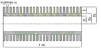JURNAL TEKNIK ITS Vol. 6, No. 1, (2017) ISSN: 2337-3539 (2301-9271 Print) B-135 Dimensi baru yang diperoleh dari perancangan termal dianalisa performa menggunakan metode NTU.