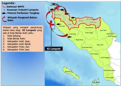 Gambar B.5 Sebaran Potensi Sumber Daya Alam KI Lampulo 3. Kawasan Ekonomi Khusus (KEK) Lhokseumawe; dengan lokasi di Kota Lhokseumawe dan Kabupaten Aceh Utara.