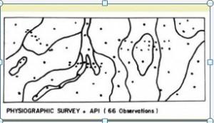 2.3 Metode Survei Tanah 2.3.1 Sistem fisiografi (IFU) Metode survei fisiografi diawali dengan melakukan interpretasi foto udara (IFU) untuk mendelineasi landform yang terdapat di daerah yang
