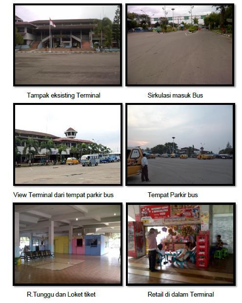 Foto- foto eksisting terminal amplas dapat dilihat pada gambar 2.