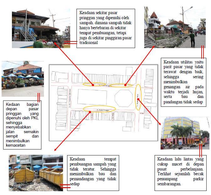 2.5.3 Pasar Pringgan, Medan Pasar Pringgan terletak pada Jalan Iskandar Muda, disamping Jalan Sei Mencirim dan Jalan Pasar Pringgan. Tapak terletak pada Kecamatan Medan Baru.