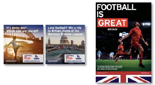 Gambar 17 Tampilan kampanye Football is GREAT Britain